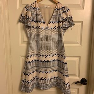 Madewell Blue and White Dress